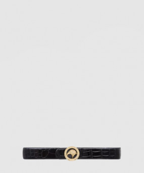 스테파노 리치 디아망테 크로커 벨트 N351CM-C369O